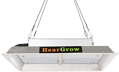Decdeal 1000W LED Horticole,élèvent des Lumières Le Panneau LED à Spectre Complet élève des Lampes pour Plantes Fleurs et Légumes Intérieur Hydroponique Germination avec Télécommande