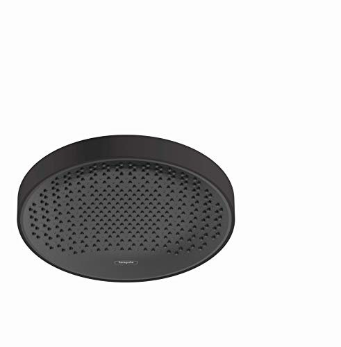 hansgrohe Duschkopf Regendusche Rainfinity (360mm, rund, 1 Strahlart) Mattschwarz