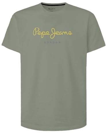 Pepe Jeans Herren Eggo N T-Shirt, Green (Palm Green), M