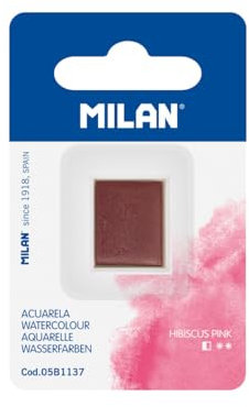 MILAN® Rechange aquarelle au format moyen godet, rose hibiscus