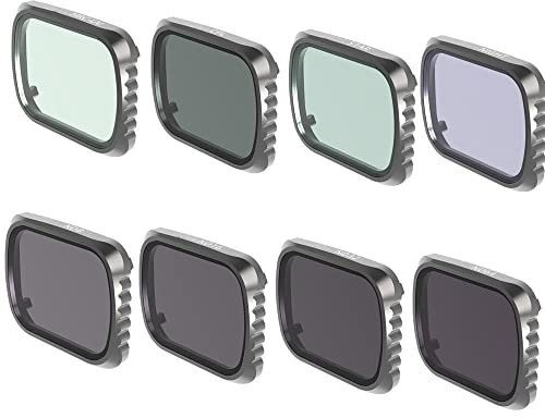 Für DJI Air 2S Objektivfilter ND-Filtersets ND4/8/16/32/CPL/UV/Verlaufsfilter Objektivfilter-Sets für DJI Mavic Air 2S Zubehör Drohnenzubehör (Farbe: 8 Sets)