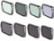 Für DJI Air 2S Objektivfilter ND-Filtersets ND4/8/16/32/CPL/UV/Verlaufsfilter Objektivfilter-Sets für DJI Mavic Air 2S Zubehör Drohnenzubehör (Farbe: 8 Sets)