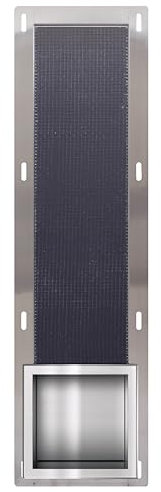 BALNEO Distributeur de Papier Hygiénique pour 6 Rouleaux, Porte-Papier Hygiénique pour Salle de Bain, Installation Murale, en Acier INOX, 72x19,5x12,1cm, dans Boîte Murale Papier 3 INOX