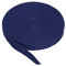PATIKIL Baumwollband Baumwolle Gurtband 15mm x 9m, Schrägband Baumwoll Nahtband Köperband Saumband Einfassband Stoffband Webband zum Nähen für DIY Basteln Stricken Verpackungen, Navy blau