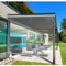 Durchsichtige Rollos, Große wasserdichte Rollläden, PVC Transparente Rollos Jalousien Für Fenster Und Türen, Außenrollos 0.5mm, Seitenzugrollos, Winddicht/regenfest,WxH-160x200cm/63 * 78.7in