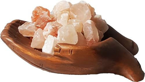 Braciere doppia mano grande con sale rosa Himalaya, salgemma