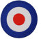2 Stück bestickte Aufnäher RAF Royal Air Force Taktische Abzeichen mit Hook Loop Backing