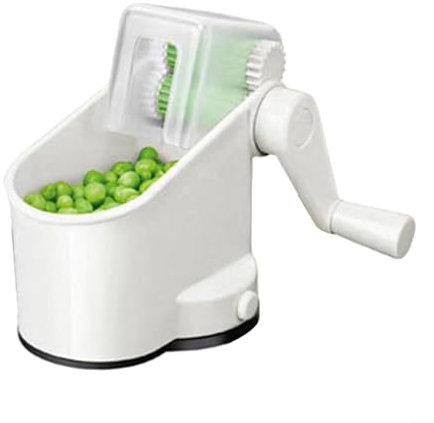 Máquina peladora de guisantes de manivela, máquina peladora de guisantes Antideslizante Estable Pea y Frijoles Peeling Machine Manual Rolling Machine Home Beans Peas