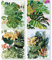 4 Framed Pack Paint by Numbers for Adults, Paint by Numbers Kits, Painting by Numbers for Adults Canvas for Gift Home Wall Decor 7.87x11.81 Inch
