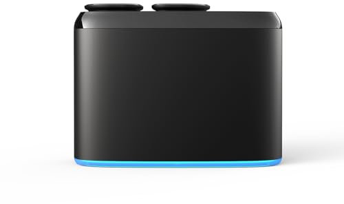 MIKICARE Waterless Essential Oil Diffuser – Dual Nozzle, Customizable, Cordless, APP Control - Smart Fragrance Home Diffuser for Luxury Home Scenting – Black (Black)