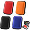 4 Stück Spielkarten Box, Aufbewahrungsbox Kartenspiel Box, Spielkarten Etui, Kartenbox Spielkarten, Für UNO Kartenspiel Skyjo Kartenspiel Phase 10 Kartenspiel Cabo Kartenspiel(Rot,Orange,Schwarz,Blau)
