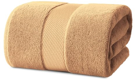 Infinitee Xclusives Bath Sheets Extra Large - 1 Pack - 600 GSM |35 x 70| | 100% Ring Spun Cotton - Jumbo Bath Towels Large - Soft, Highly Absorbent & Quick Dry - Ideal for Bathroom, Spa & Hotel Use