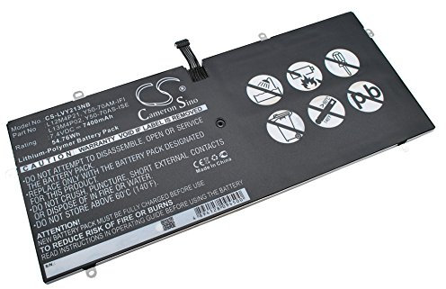 TCTK Akku 7400mAh Kompatibel mit [Lenovo] Yoga 2 Pro 13.3, Yoga 2 Pro Ultrabook, Pro-13 59-382893, Ultrabook Ersetzt 11S121500, 121500156, 21CP5/57/128-2, L12M4P21
