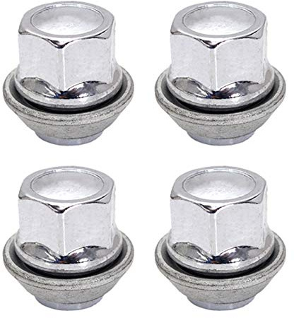 Bulloni per Ruota, 4 PZ M12X1.5 Doce Di Ricambio Lega Da Dadi 19 Mm Uso Adatto Per Ford C-MAX Cortina Crina Crom