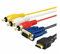 CAVO DA HDMI A VGA 1080p + 3 RCA + HMDI PER HD TV DVD PLASMA LINQ 1,8MT