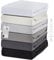 Exclusive Topper-Spannbettlaken | Bettlaken mit extra starkem Stoff 160 g/m² | Ideal für Boxspringbetten und Topper | OEKO-TEX® MADE IN GREEN | Split-Topper 10cm Steghöhe | 180/200x200 cm Schwarz