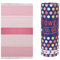 Towel to Go Oasis Hamamtuch Saunatuch Strandtuch Pestemal Reisehandtuch Wellnesstuch Baumwolle handgemacht Geschenkbox Geschenkidee Karton, Farbe:Fuchsia/Rosa