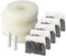 Pisces 5 Pack Refill Service Kit Compatible with biOrb Aquariums and Tanks - Filter Media & Airstone