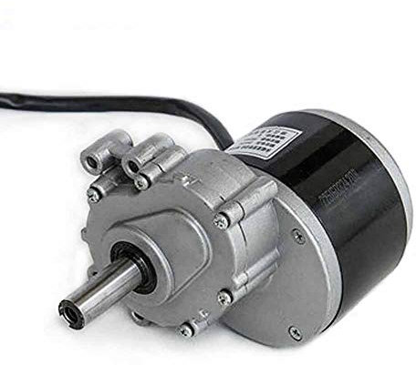 MY1016Z Elektrischer Rollstuhl, 24 V, 250 W, gebürstetes Getriebe, Gleichstrommotor mit 120 U/min, funktioniert mit Joystick (24 V)