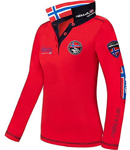 Nebulus Polo Sweater BENTY, Damen, Pullover, Pulli, Shirt (W084)