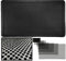 LucaHome – Felpudo Goma Picos Entrada casa para Exterior o Interior, Felpudo con púas Rectangular Antideslizante con Picos para facilitar la Limpieza del Calzado, Felpudo de Color Negro (30 x 55 cm)