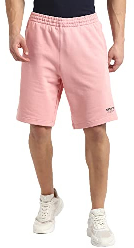 adidas Herren United Shorts Sweatshorts Freizeitshorts (Gr.M, Wonder Mauve)