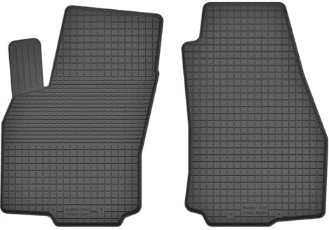 Gummimatten Automatten Gummifussmatten Gummi Fußmatten für Opel Zafira A Bj. 1999-2005 VORNE Fahrer-und Beifahrermatte DXdx