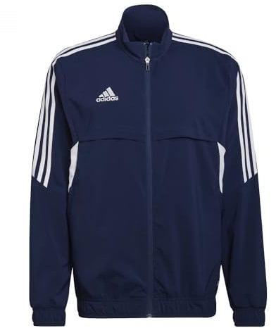 adidas Uomo Giacca Da Tuta Con22 Pre Jkt, Team Navy Blue 2/White, HA6246, S