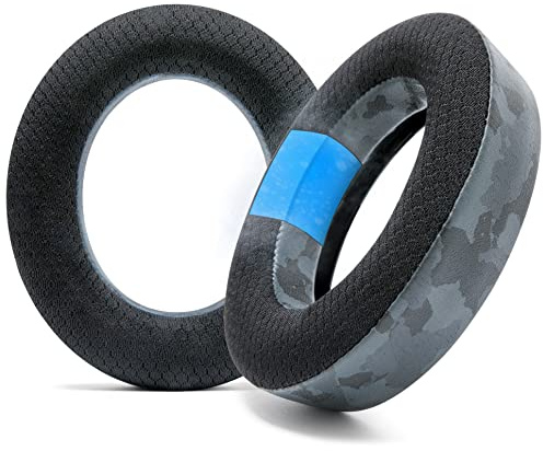 WC FreeZe HS60 – Kühlgel-Ersatz-Ohrpolster für Corsair HS50,HS60,HS70 und mehr von Wicked Cushions – Steigern Sie Komfort,Haltbarkeit,Dicke und Schallisolierung für epische Gaming-Sessions |Black Camo