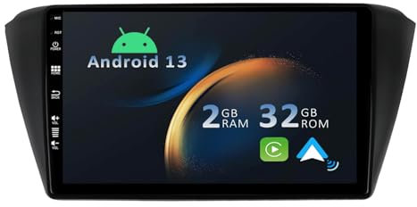YUNTX Android 12 2 Din Radio con navigazione per VW Skoda Fabia (2015-2019): [Integrato CarPlay/Android Auto/DSP/GPS]-IPS 2.5D 9 1280*600 Touch screen-DAB/Bluetooth 5.0/WiFi/Controllo del volante/USB