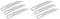 Stanley 5901B (3) Knife Blades Str'Ght 0 11 221 (Pack of 2)