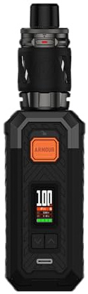 Vaporesso Armour S + iTank 2 Kit, E-Zigarette, 100 W, 8 ml, Farbe black