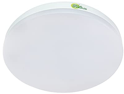 G.W.S® 18W IP54 Slim Flush Mount Round LED Wall/Ceiling Light, Built-in 3 Colours 3000K+4000K+6000K, with Microwave Motion Sensor & Override Function