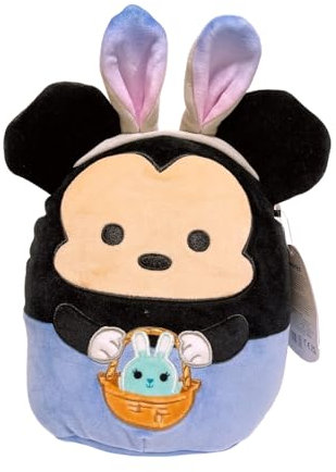 Squishmallows 2024 Ostern Disney und Sanrio Squad Plüschtier (20,3 cm Ostern Mickey Mouse)