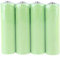 LERONO 4Pcs No Power AA Fake Battery Setup For Shell Placeholder Cylinder Conduct D Batteries 8 Pack