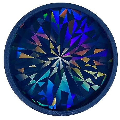 Sehuby Harz-Formen, holografische Untersetzer-Formen für Epoxidharz, Licht und Schatten, Weihnachts-Schneeflocken-Matte, Silikonform, Aufbewahrungsschale