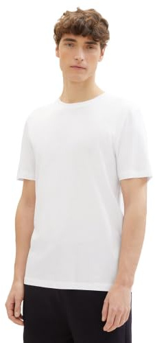 Tom Tailor Denim Herren T-Shirts aus Baumwolle im 3er-Pack