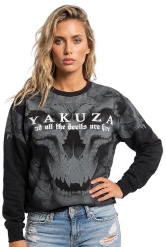 Yakuza Damen Devils Urban Pullover Sweatshirt