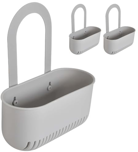 Marjoramy 2 Spülbecken Sieb Multifunktionaler Abflusskorb Elefant-Abflusskorb Drain Funnel Passend für die Meisten Spülen Küchenabfall Drain Basket für Gemüse,Obst,Lebensmittel-Grau