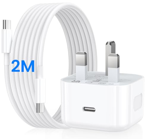 40W iPad Fast Charger, USB C Plug with 2M Type C Cable for iPad Pro, Air | for Apple iPad A16/10th Generation, iPad Pro 13(M5/M4)/12.9/11 inch, iPad Air 13/11 inch(M4/M3/M2)/5th/4th, iPad Mini 6/7th