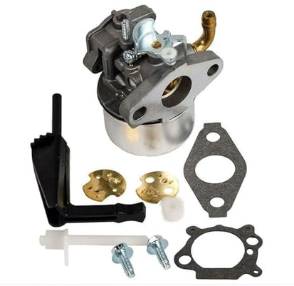 Carburateur de tondeuse Carburateur en métal Compatible avec pour Briggs Stratton Intek 206 126412-0212-E1 121312-0144-E1 214731 Carb