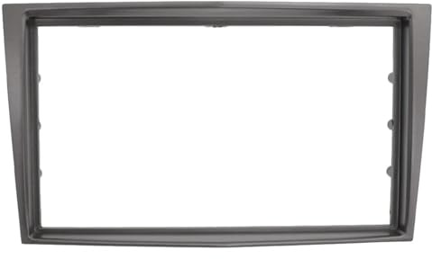 Almacenamiento Adaptador Radio Fascia De Radio Coche 2 DIN para Opel para Corsa Agila para Astra (G) para Combo Vivaro para Vectra (C) Tigra Marco del Kit Tablero