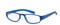 FILTRAL Extrem leichte Lesebrille in der Trendfarbe Blau/Moderne eckige Lesehilfe für Damen & Herren / +1,50 dpt F4522103