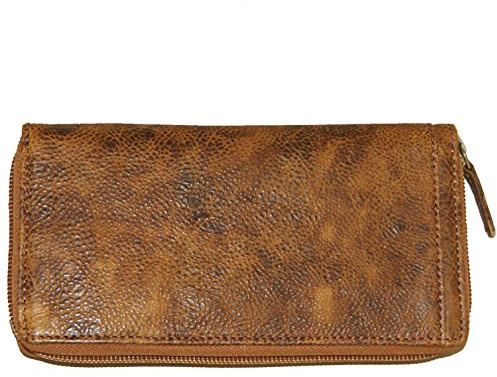 Freiherr von Maltzahn Damenbörse Portemonnaie Astor aus Rugged-Hide Leder