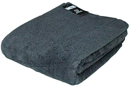 The House Of Emily Massive/Huge/Extra Large 100% Cotton Bath Sheet/Beach Towel - 150cm x 200cm (Grey)