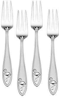 Towle Living 5228613 Flamingo Cocktailgabeln, Edelstahl