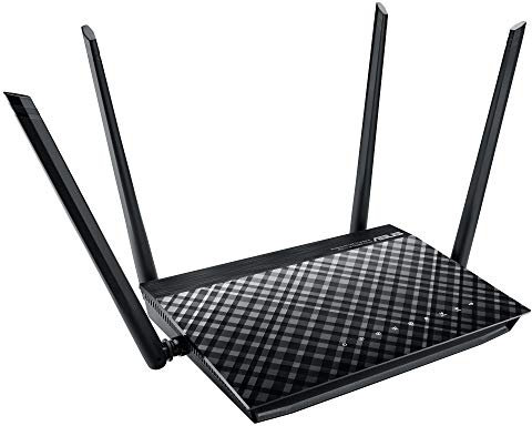 ASUS RT-AC57U AC1200 Dual-Band Gigabit Wireless Router, Router/AP Mode, USB Port for FTP, Media Server, 3G/4G Support Wider Coverage, 3G/4G Data Sharing Printer Server , IPTV Support, Download Master