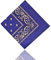 ledermodefashion 3er 6er 12 er Set Bandana Tuch versch Farben 100% Baumwolle Kopftuch Halstuch Nickituch Schal (Königsblau)