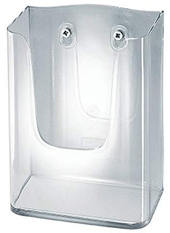 Unbekannt Sigel Wandprospekthalter LH117 für DIN A6 lang 1Fach Acryl glasklar
