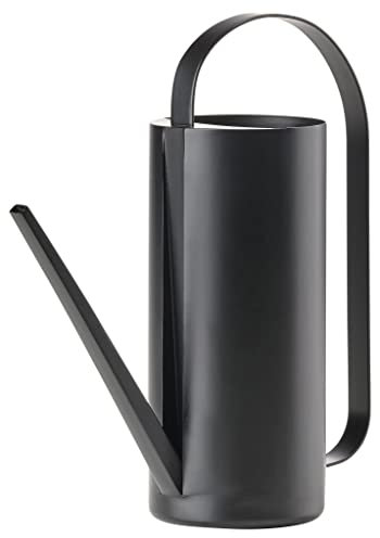 Zone Denmark Gießkanne Metall schwarz für Zimmerpflanzen 0,75 Liter Design